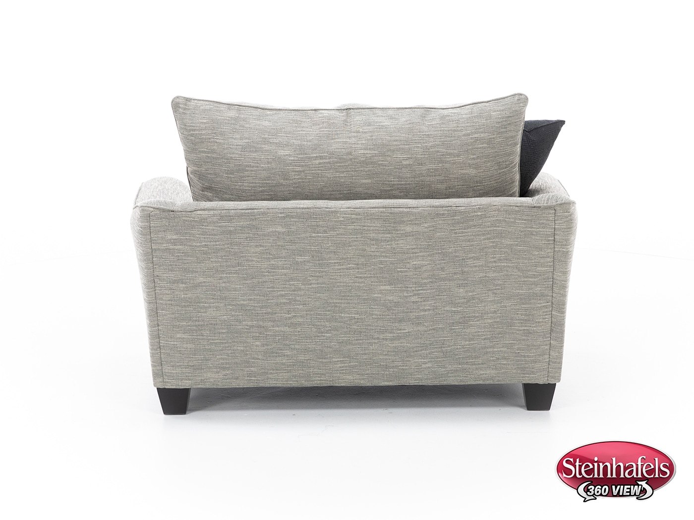franklin corporation grey chair and a half  image   