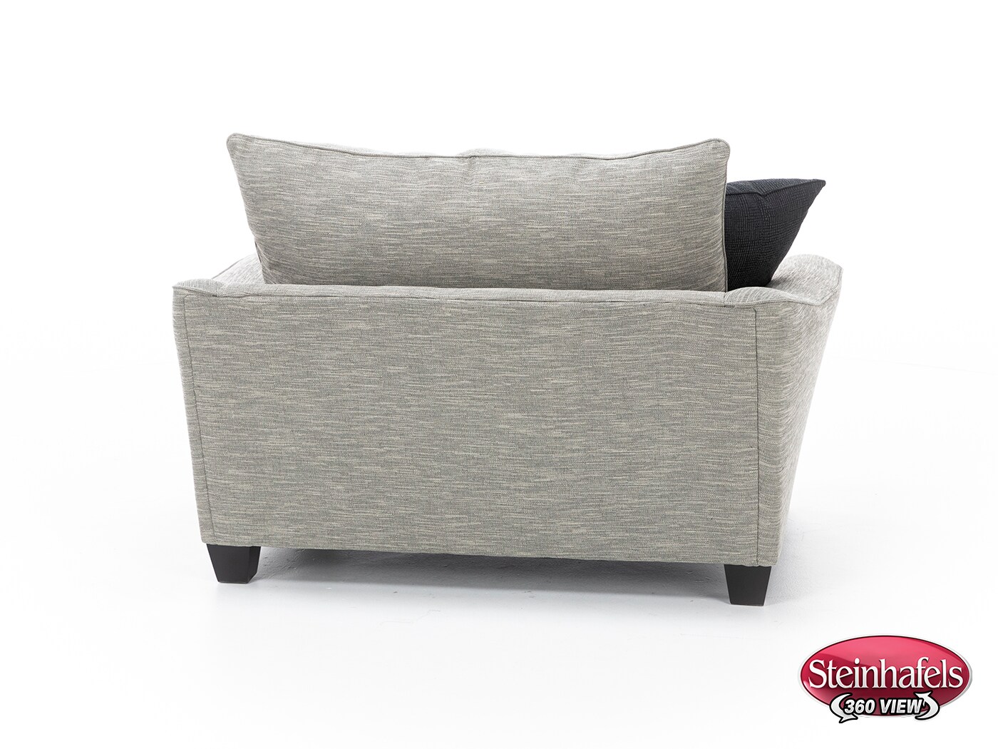 franklin corporation grey chair and a half  image   