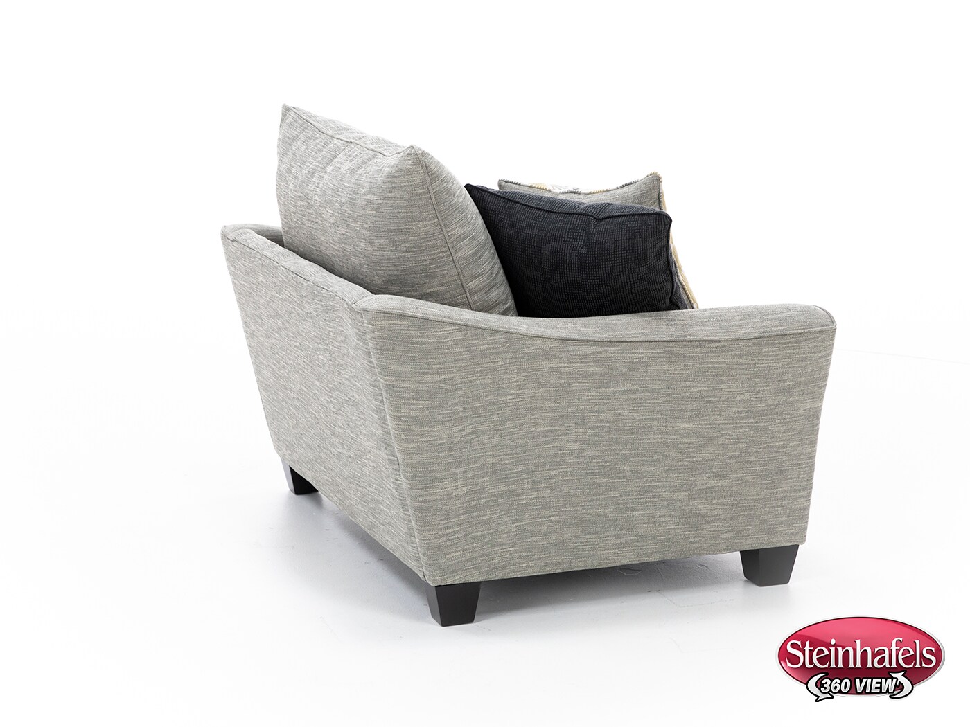 franklin corporation grey chair and a half  image   