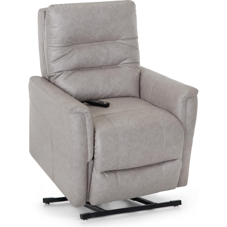 franklin corporation grey recliner   