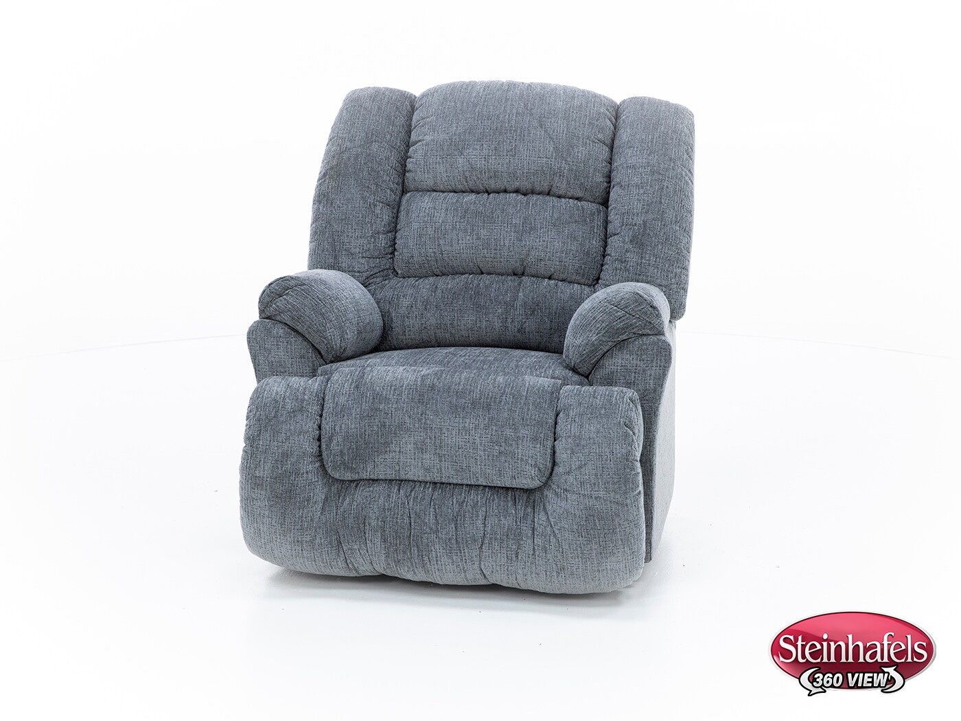 franklin corporation grey recliner  image z  