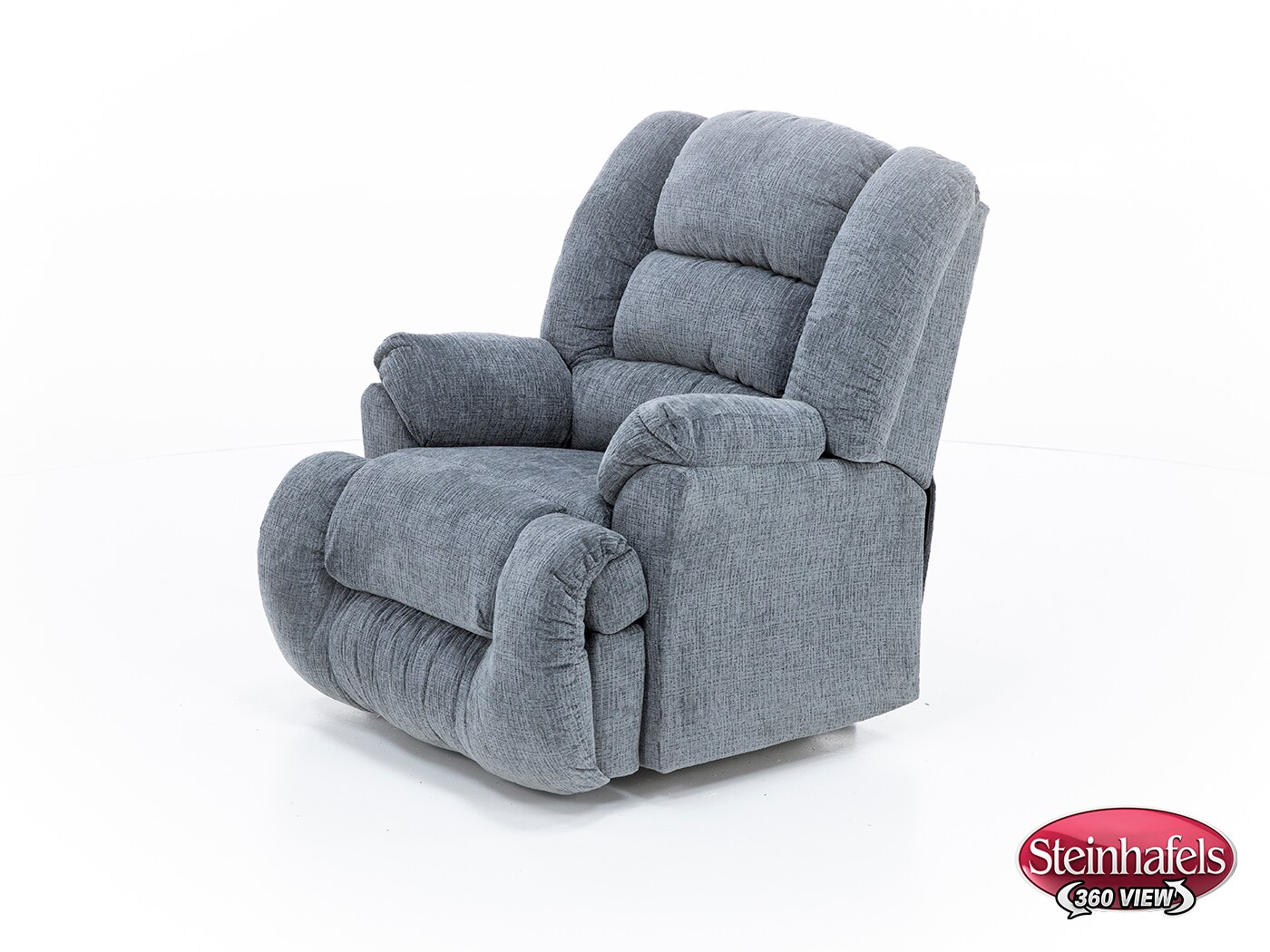 franklin corporation grey recliner  image z  