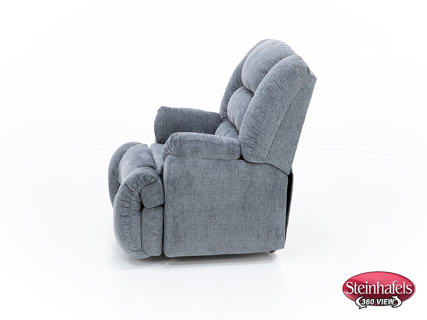 franklin corporation grey recliner  image z  