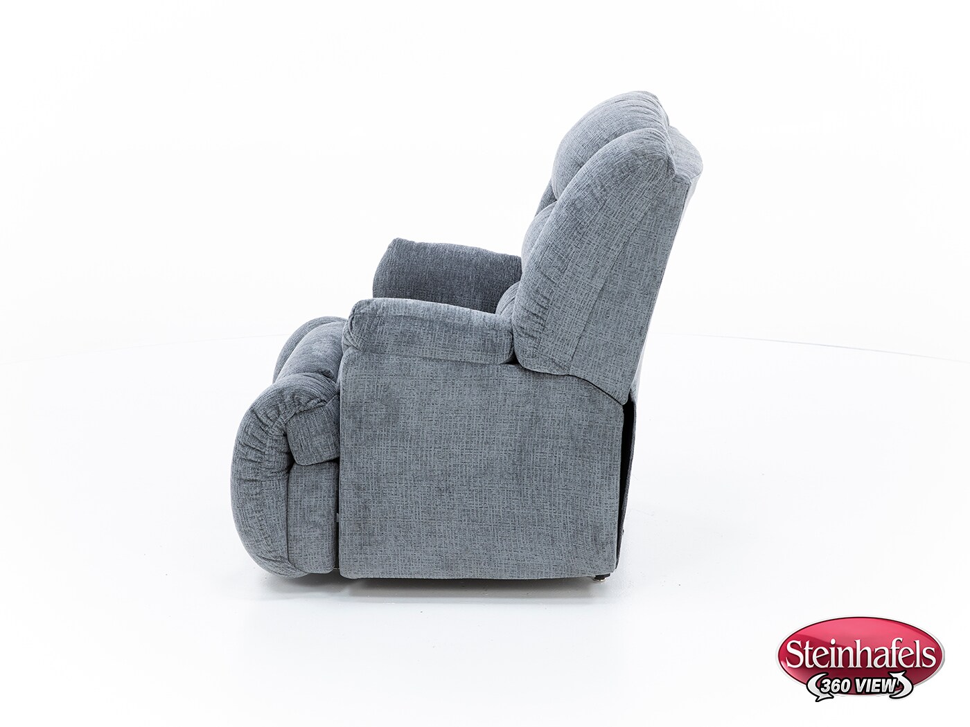 franklin corporation grey recliner  image z  