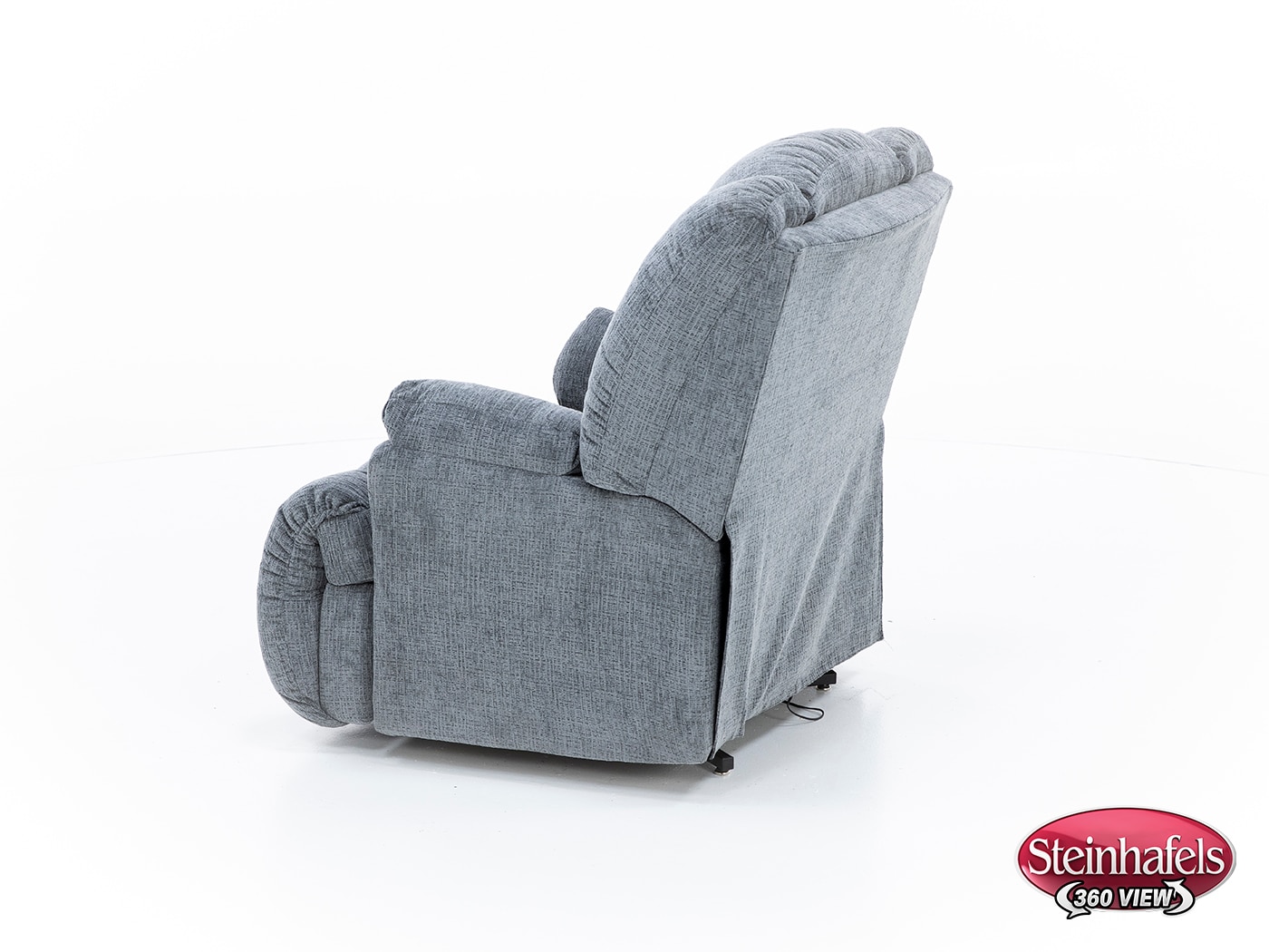 franklin corporation grey recliner  image z  