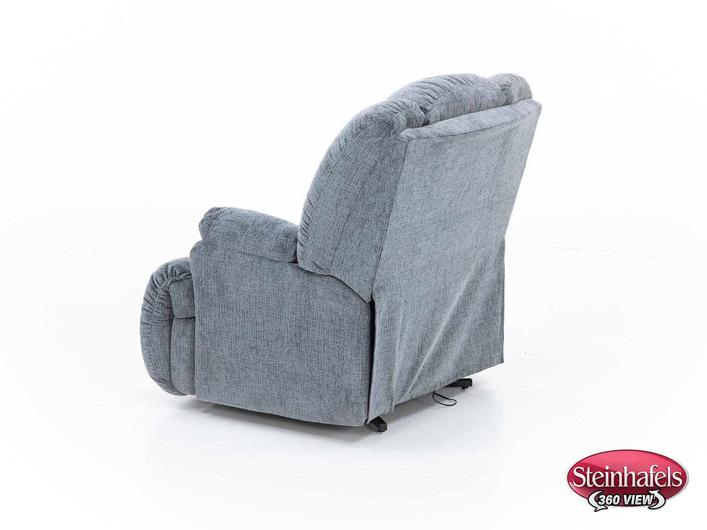 franklin corporation grey recliner  image z  