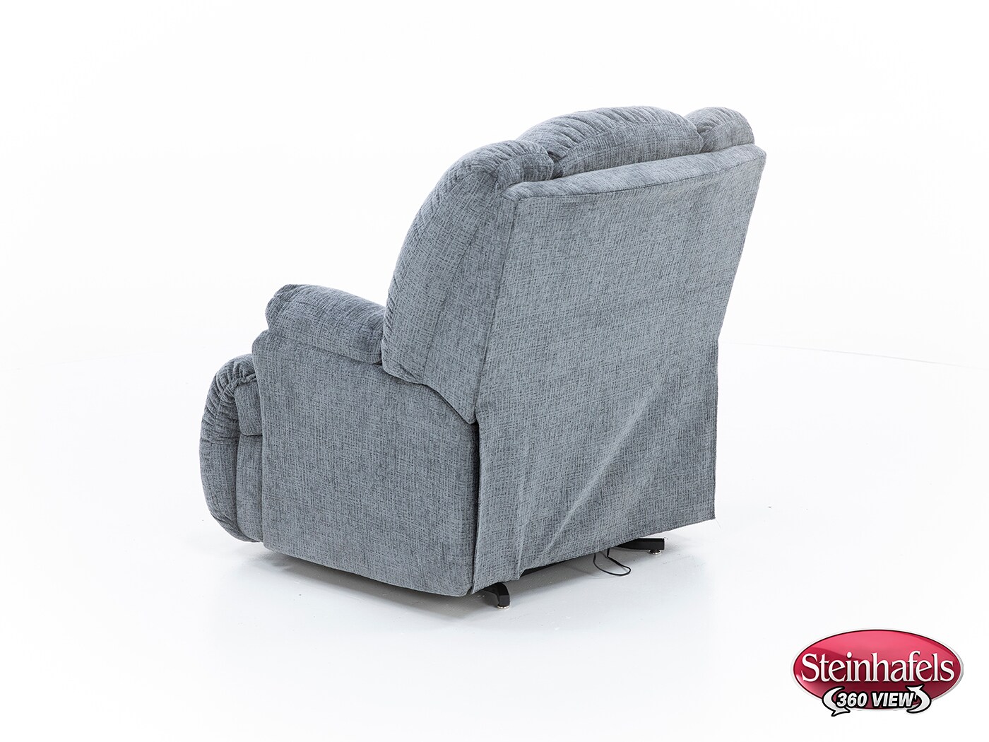 franklin corporation grey recliner  image z  