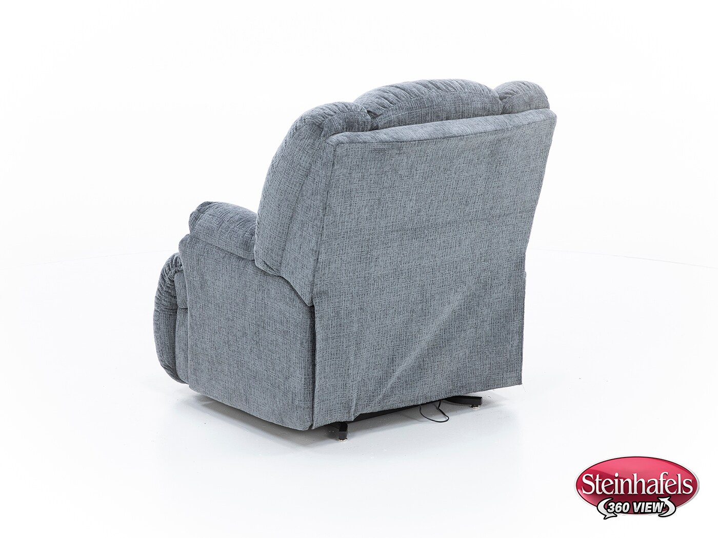 franklin corporation grey recliner  image z  