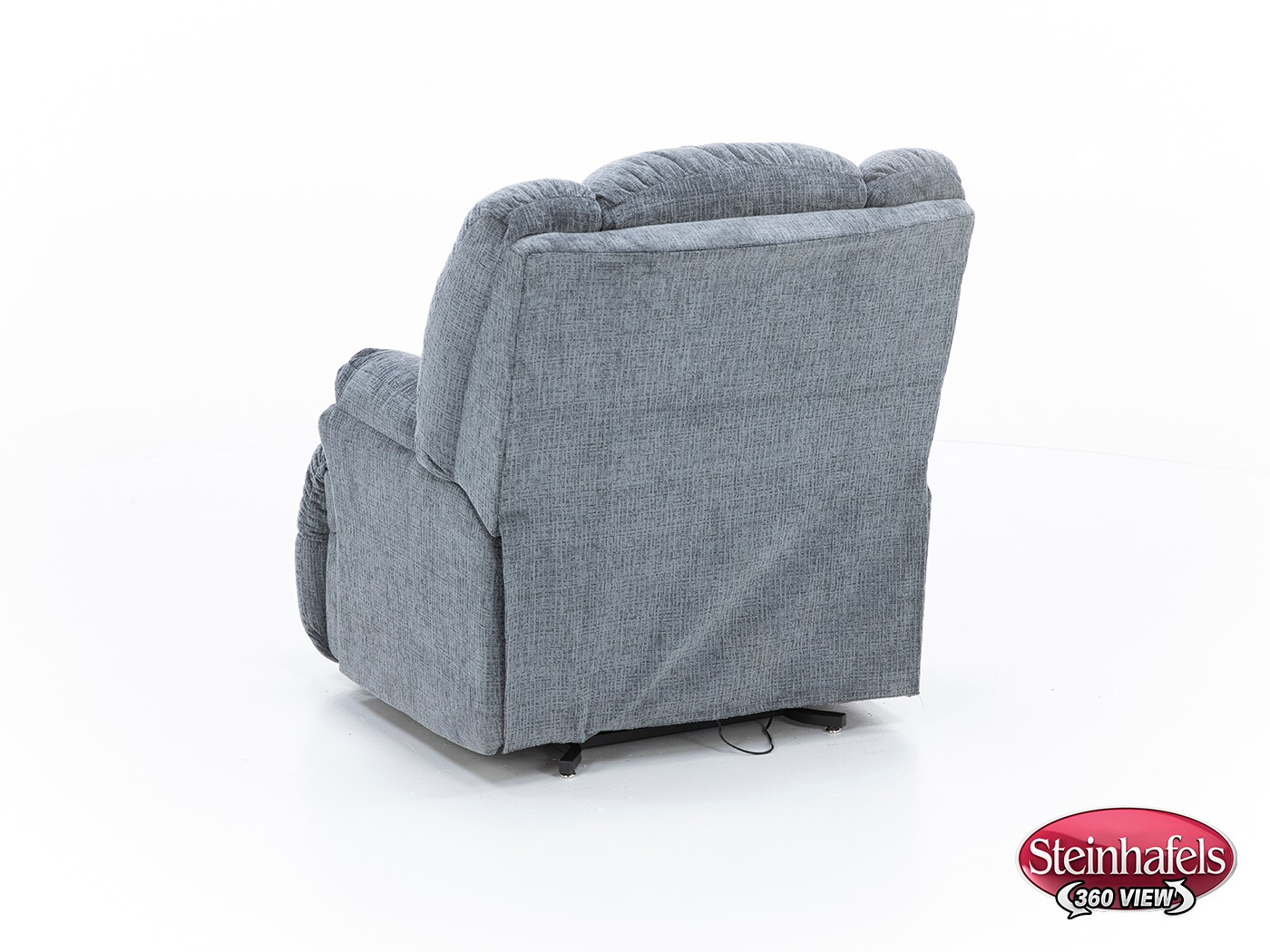 franklin corporation grey recliner  image z  