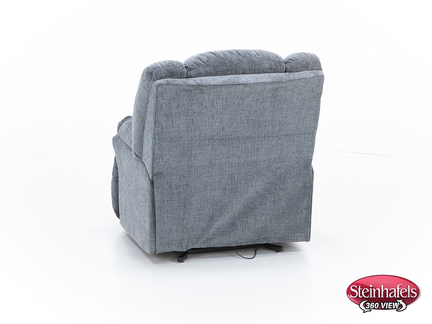franklin corporation grey recliner  image z  