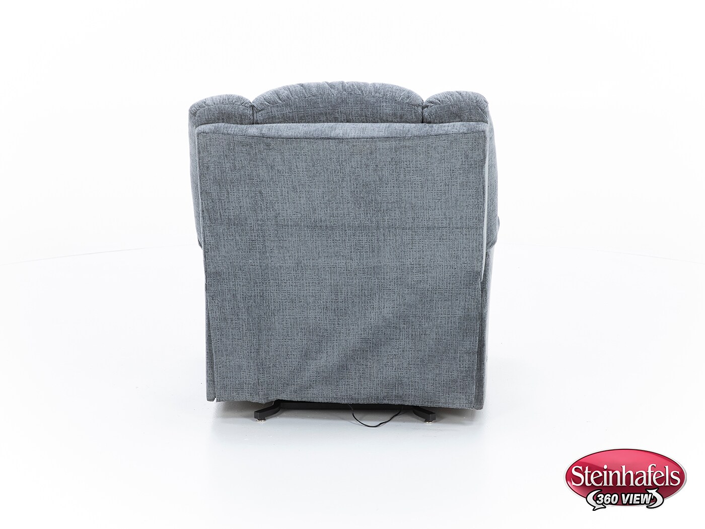 franklin corporation grey recliner  image z  