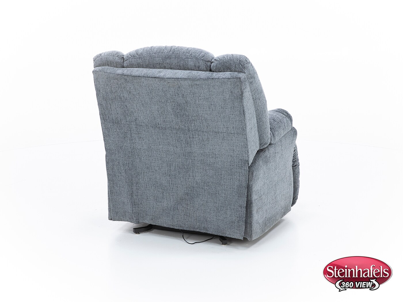 franklin corporation grey recliner  image z  