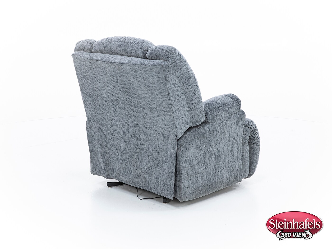 franklin corporation grey recliner  image z  