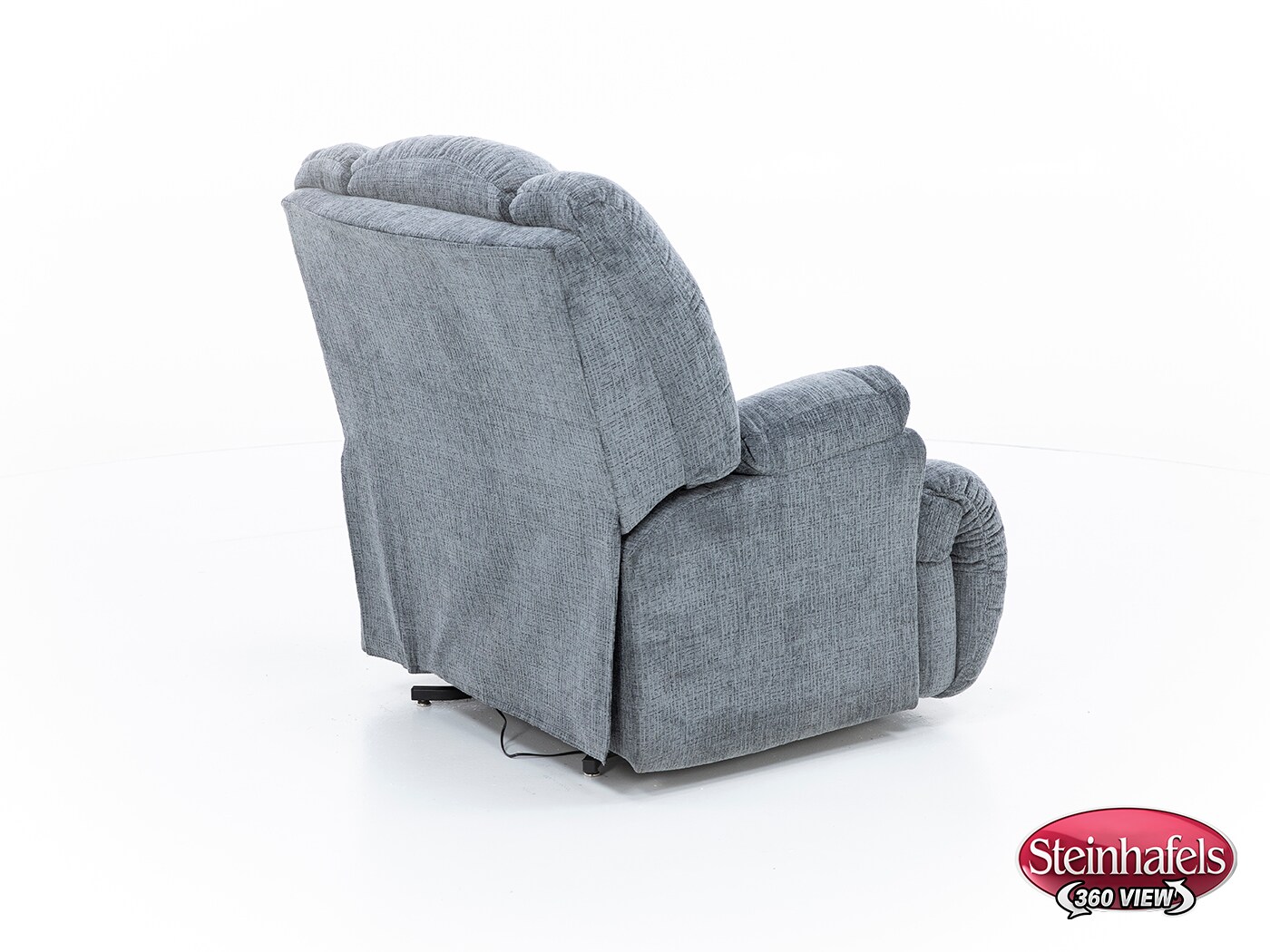 franklin corporation grey recliner  image z  