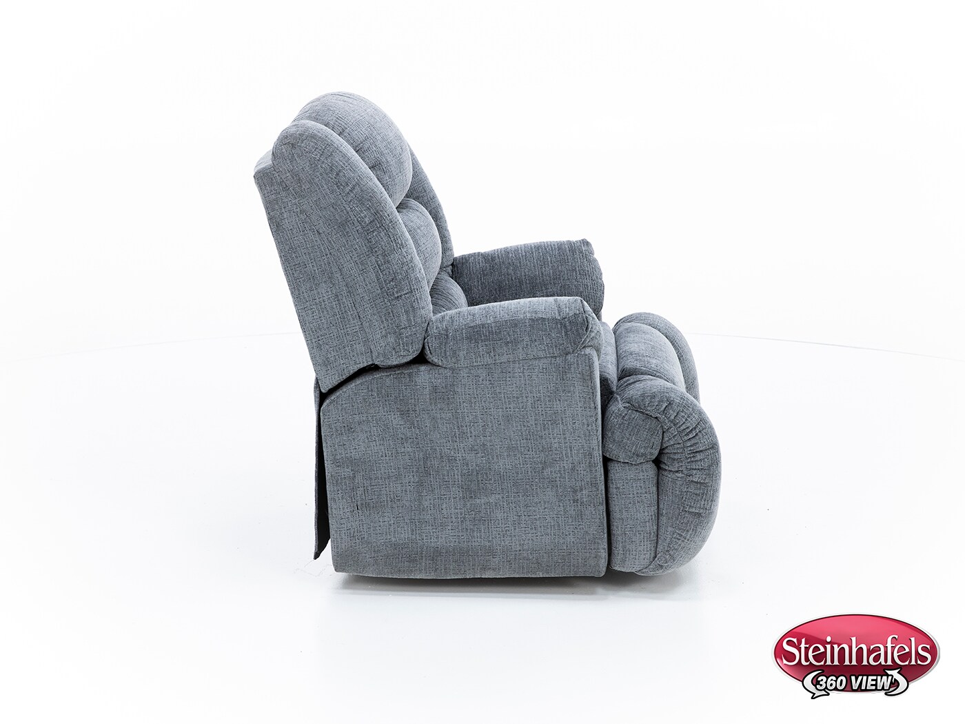 franklin corporation grey recliner  image z  