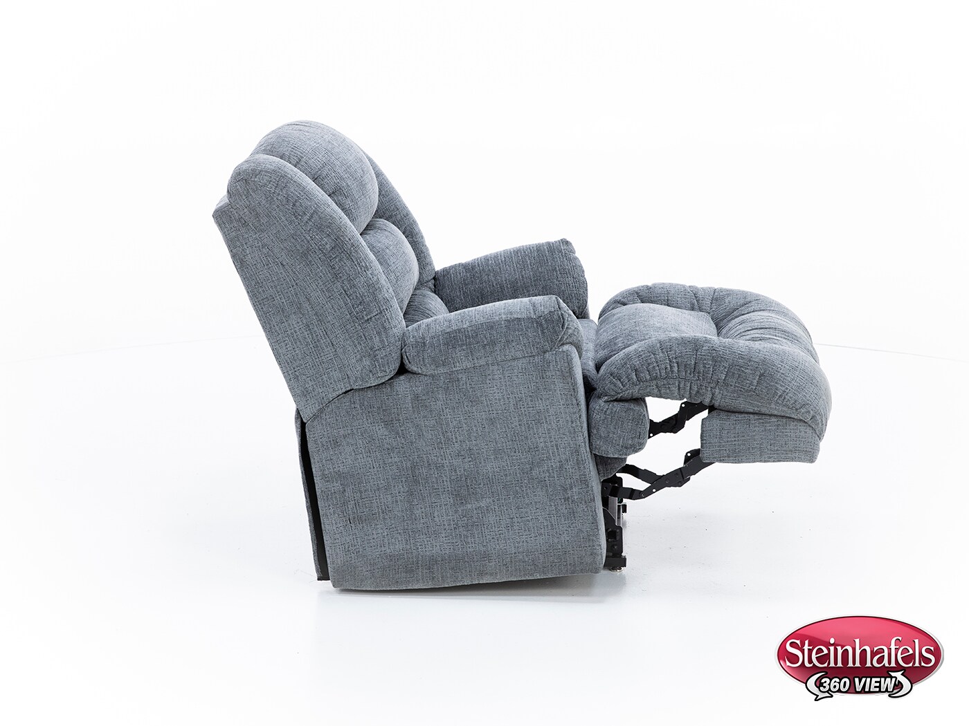 franklin corporation grey recliner  image z  