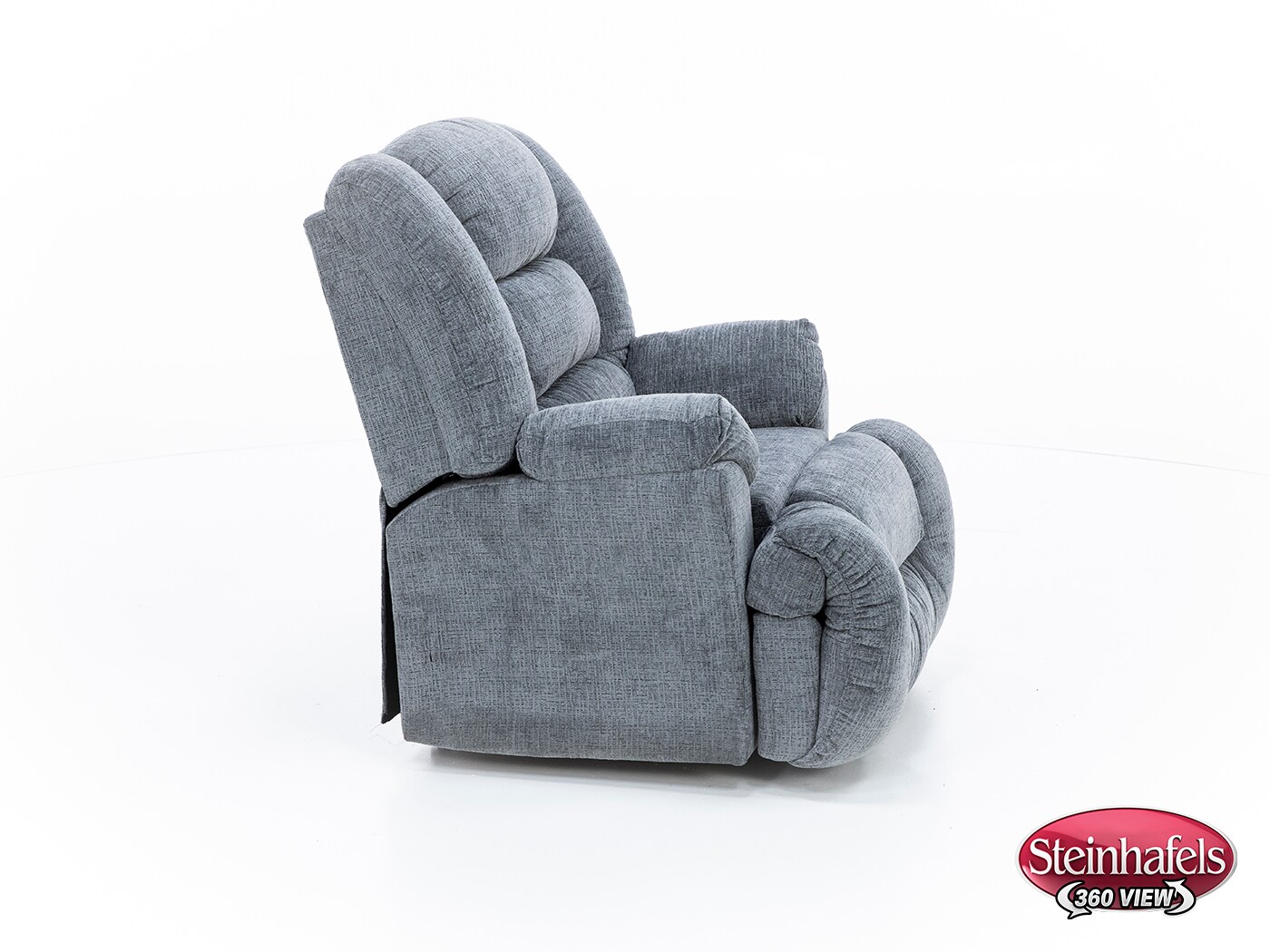 franklin corporation grey recliner  image z  