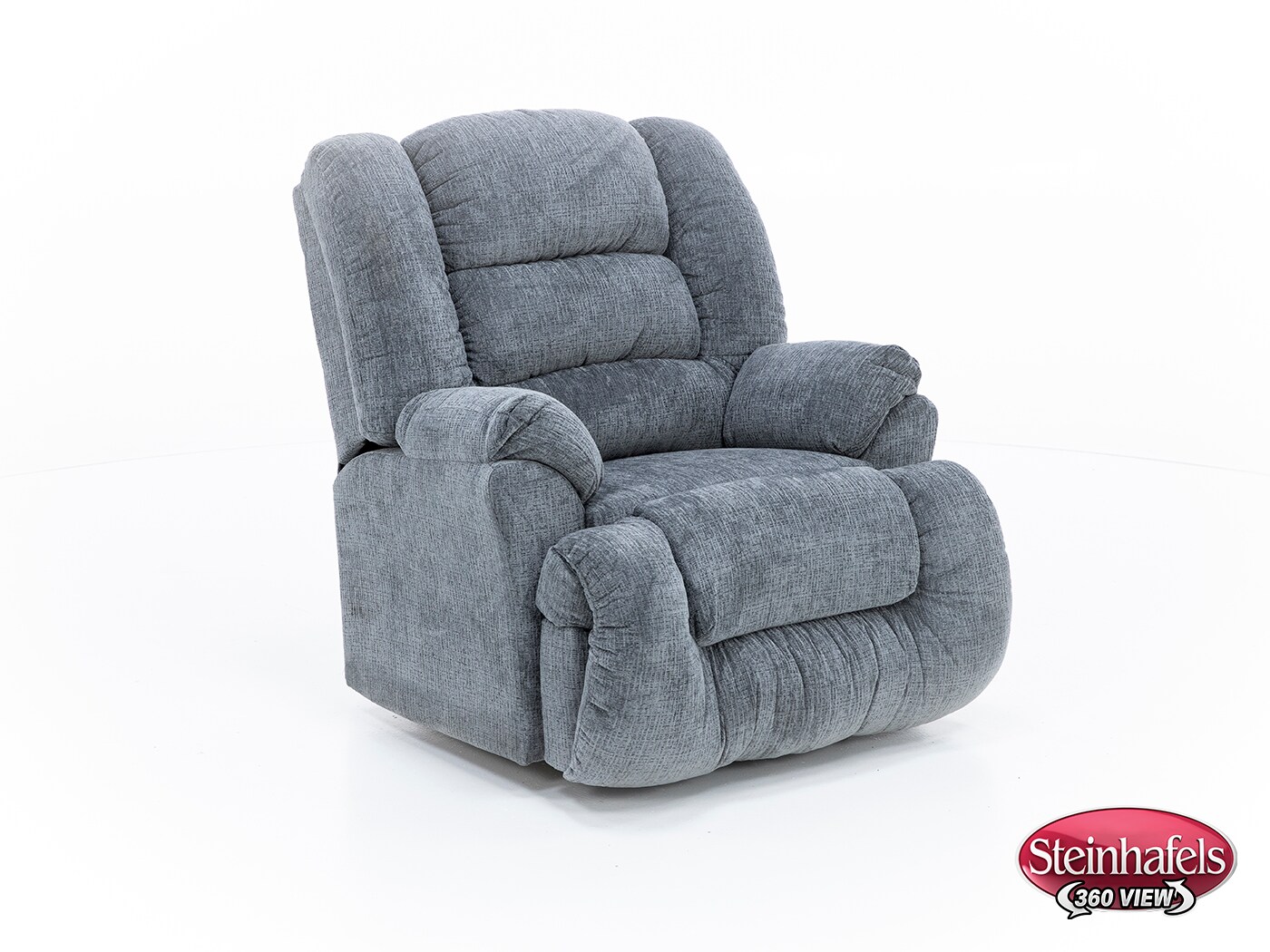 franklin corporation grey recliner  image z  