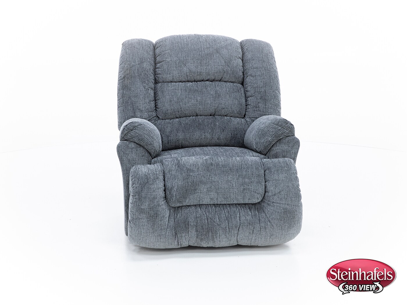 franklin corporation grey recliner  image z  