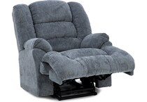 franklin corporation grey recliner z  