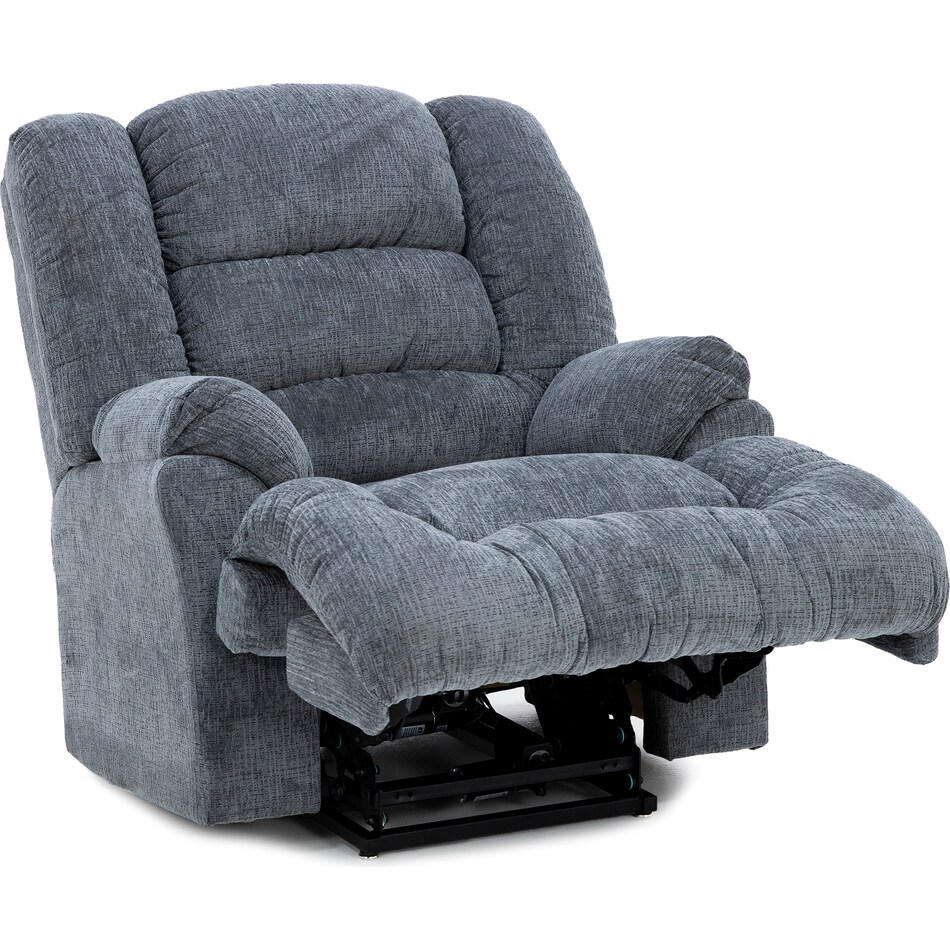 franklin corporation grey recliner z  