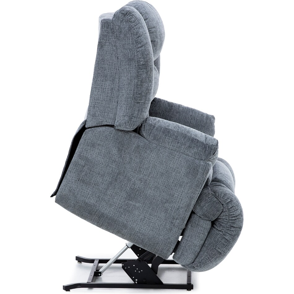 franklin corporation grey recliner z  