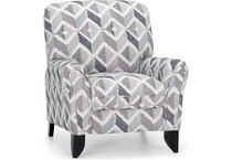 franklin corporation grey recliner   