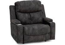 franklin corporation grey recliner z  
