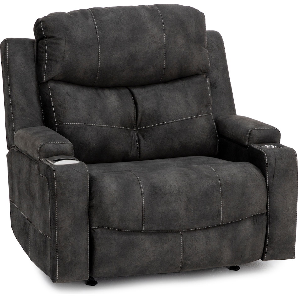 franklin corporation grey recliner z  