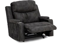 franklin corporation grey recliner z  