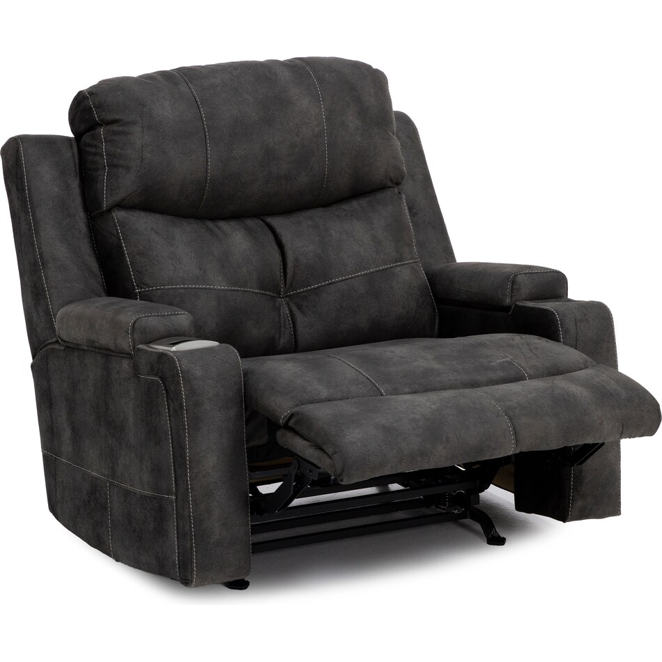 franklin corporation grey recliner z  