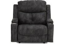 franklin corporation grey recliner z  