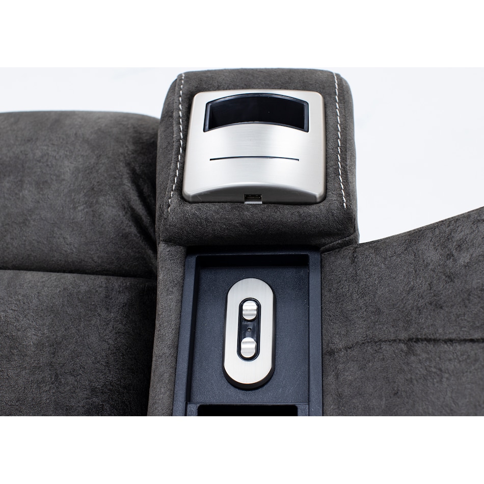 franklin corporation grey recliner z  