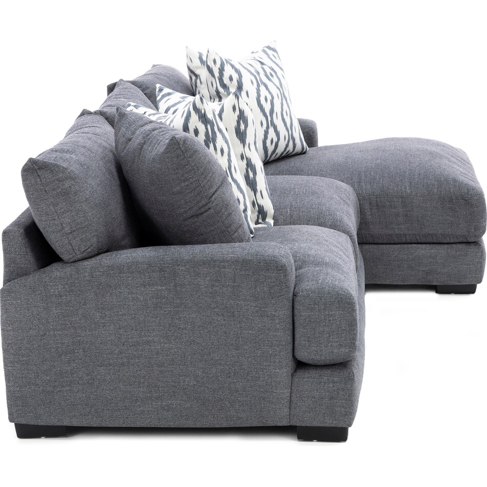 franklin corporation grey sta fab sectional pieces pkg  