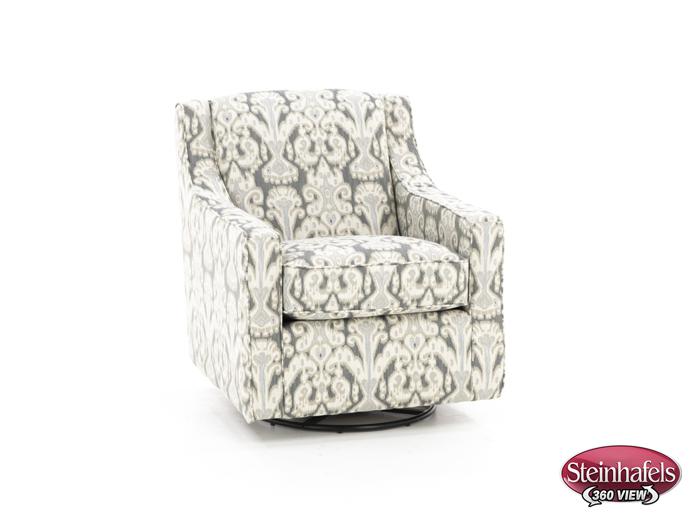franklin brown swivel chair  image   