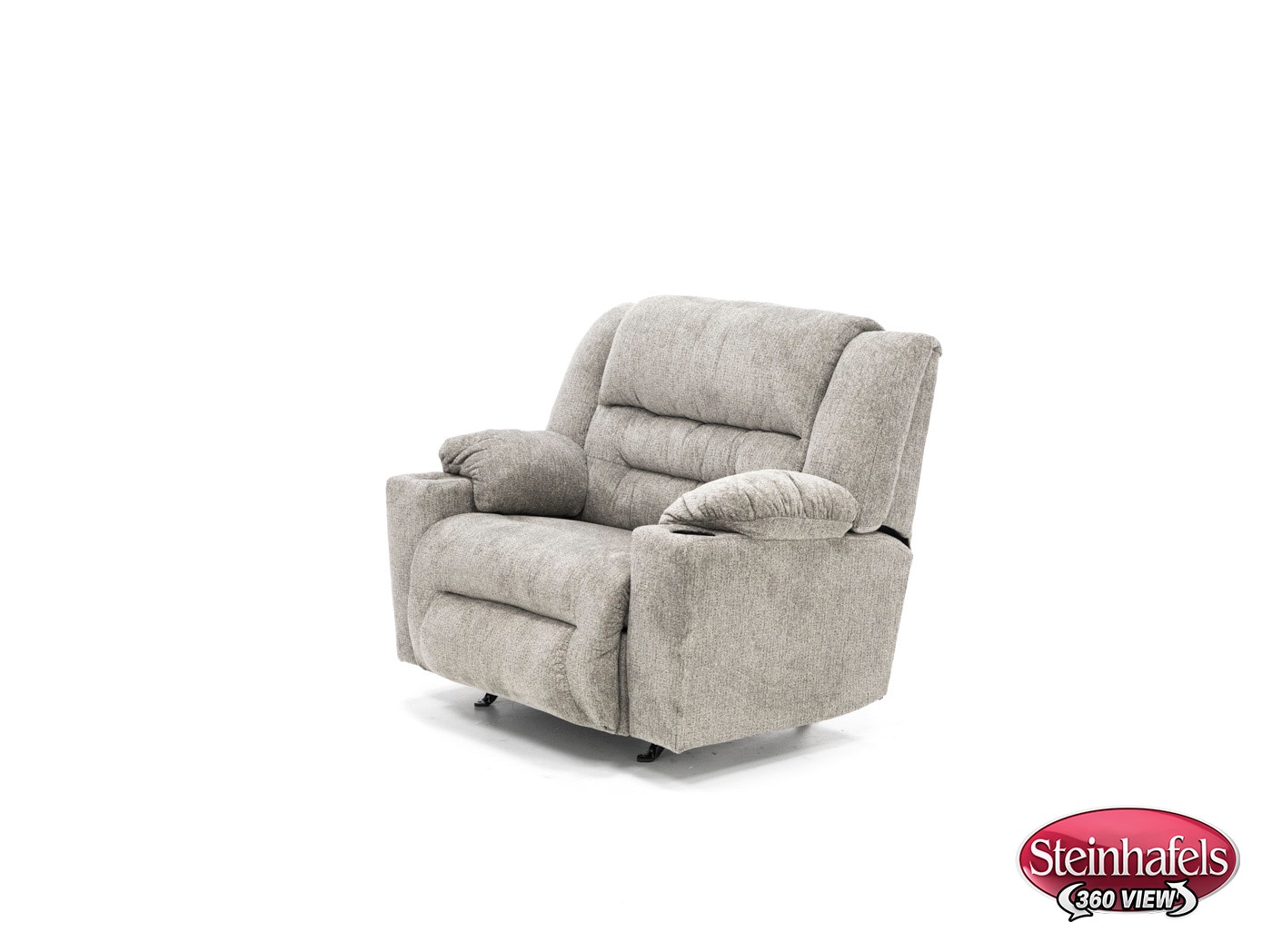 franklin grey recliner  image   