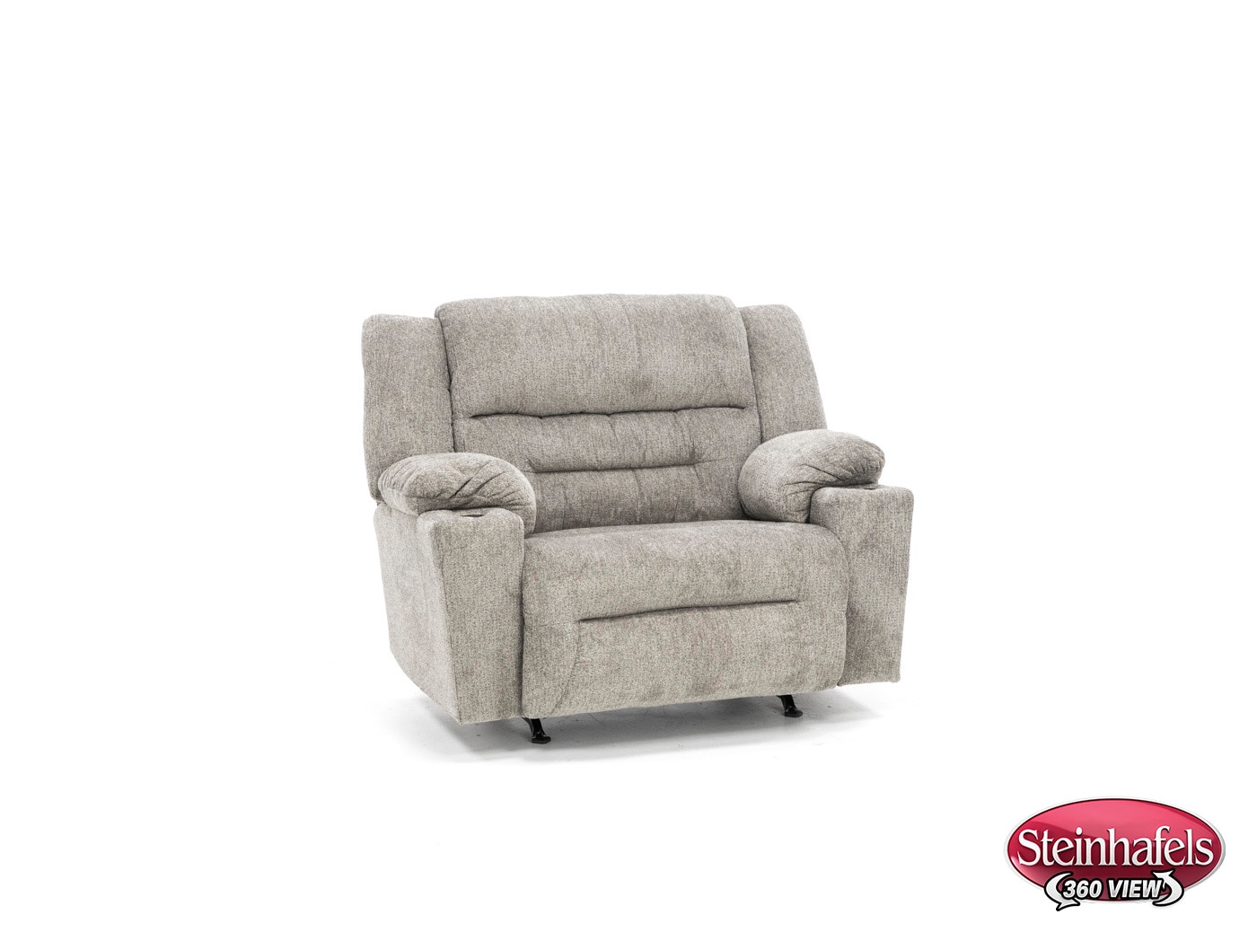 franklin grey recliner  image   