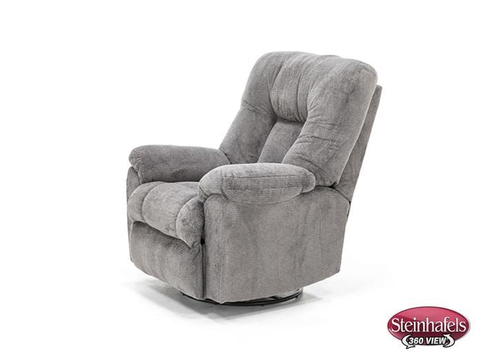 franklin grey recliner  image   