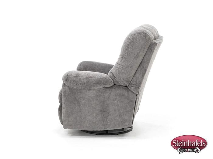 franklin grey recliner  image   