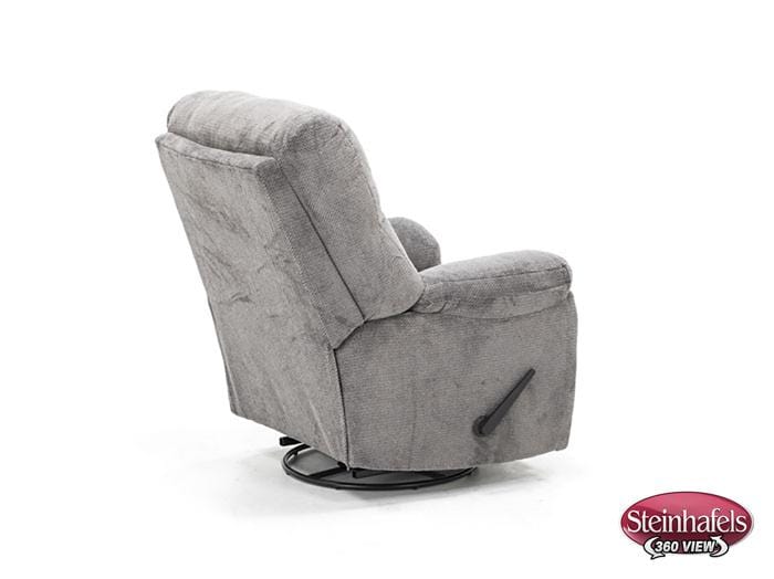 franklin grey recliner  image   