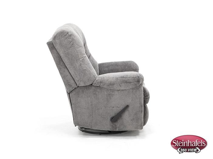 franklin grey recliner  image   