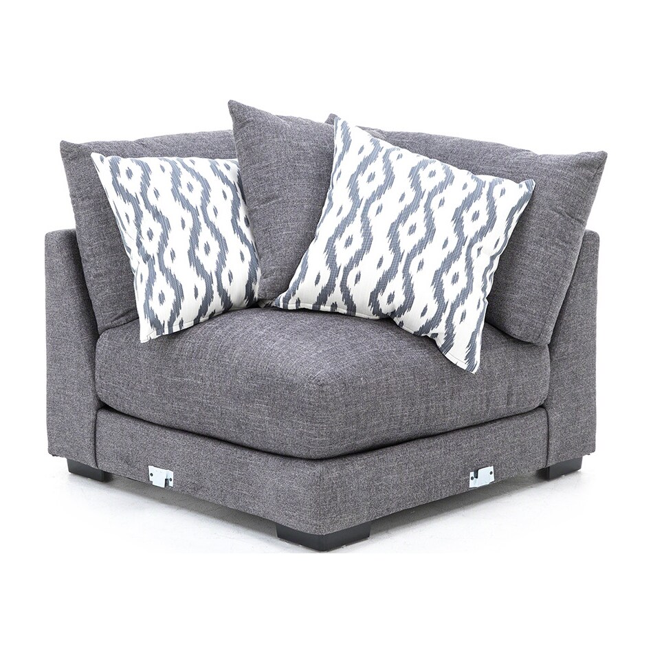 franklin grey sta fab sectional pieces zpk  