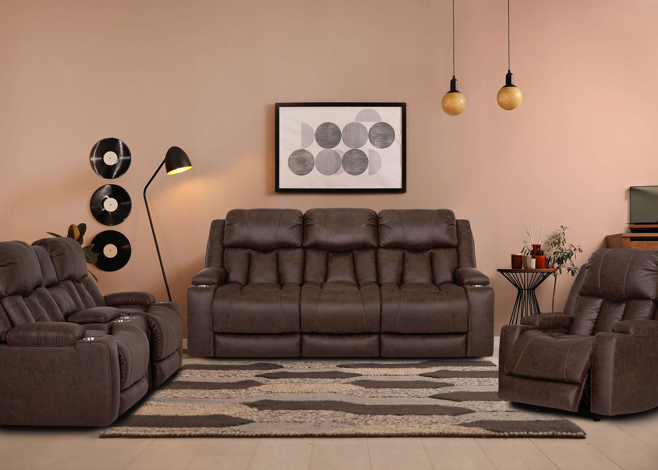 Euphoria Power Headrest Reclining Sofa With Massage And Drop Down Table In Espresso Steinhafels Euphoria Power Headrest Reclining Sofa With Massage And Drop Down Table In Espresso Steinhafels