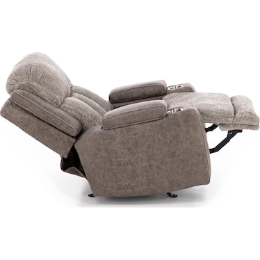 Euphoria Power Headrest Recliner With Massage