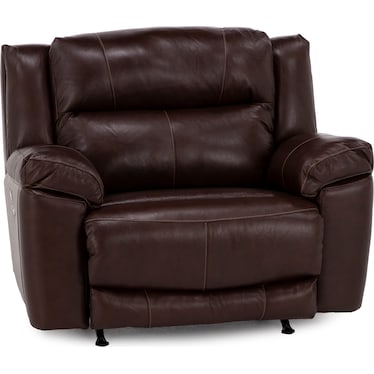 Harris Leather Wide Power Recliner