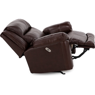 Harris Leather Wide Power Recliner