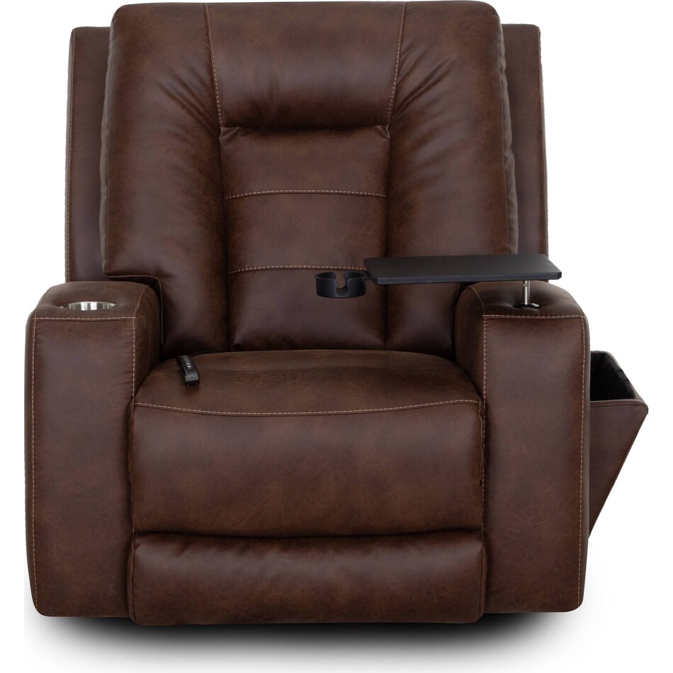 frkl brown recliner z  