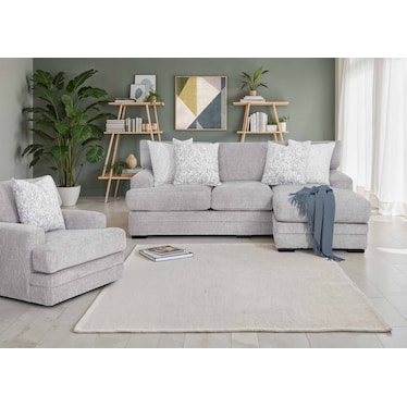 Larken Reversible Chaise Sofa