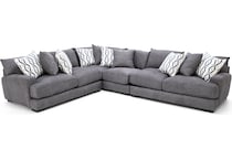 frkl grey sta fab sectional pieces zpk  