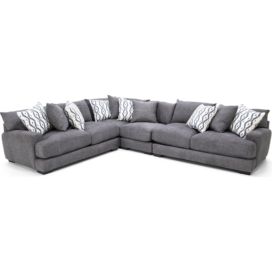 frkl grey sta fab sectional pieces zpk  